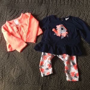 Gymboree 3 to 6 month outfit girls